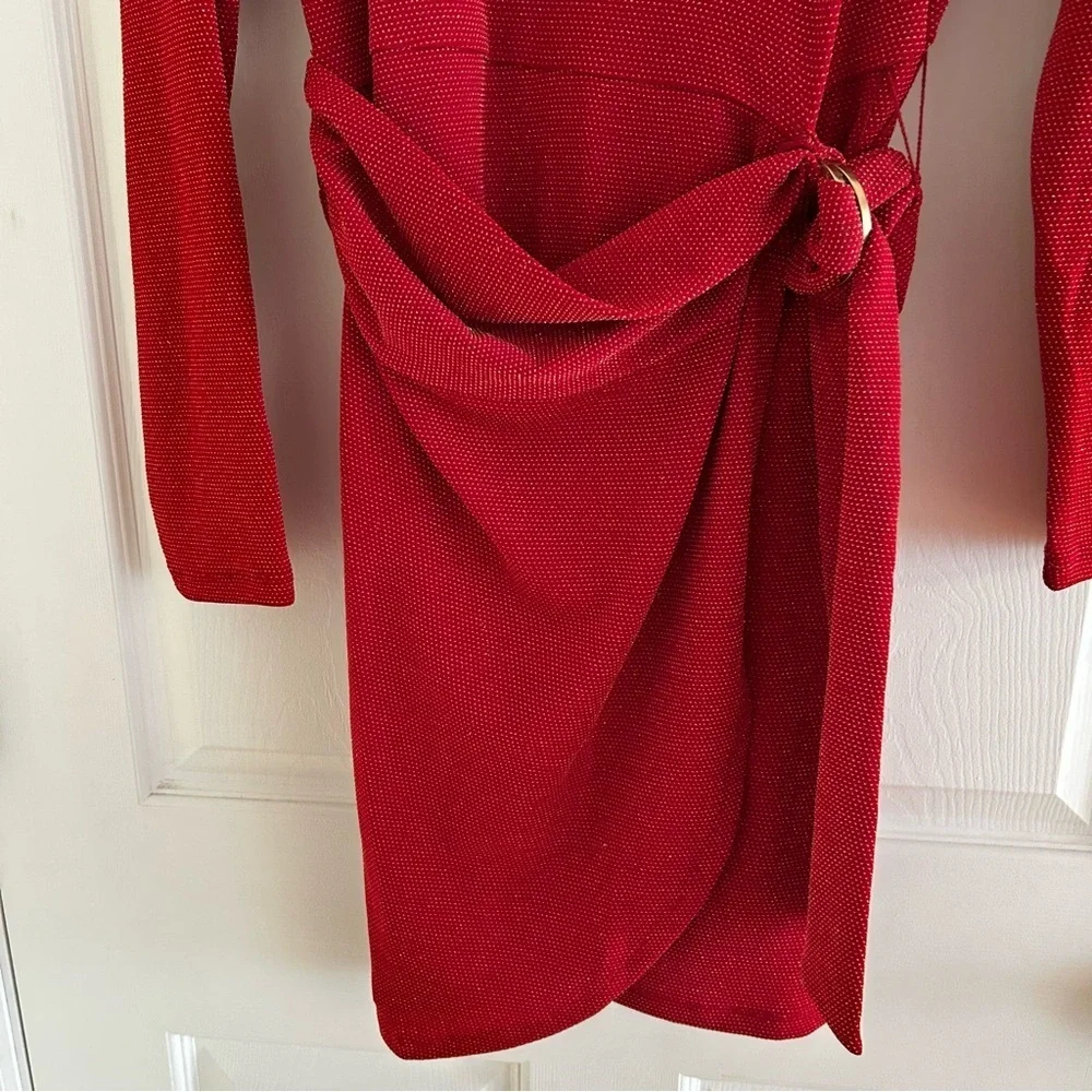 NWT MICHAEL KORS Sparkly Red Dress